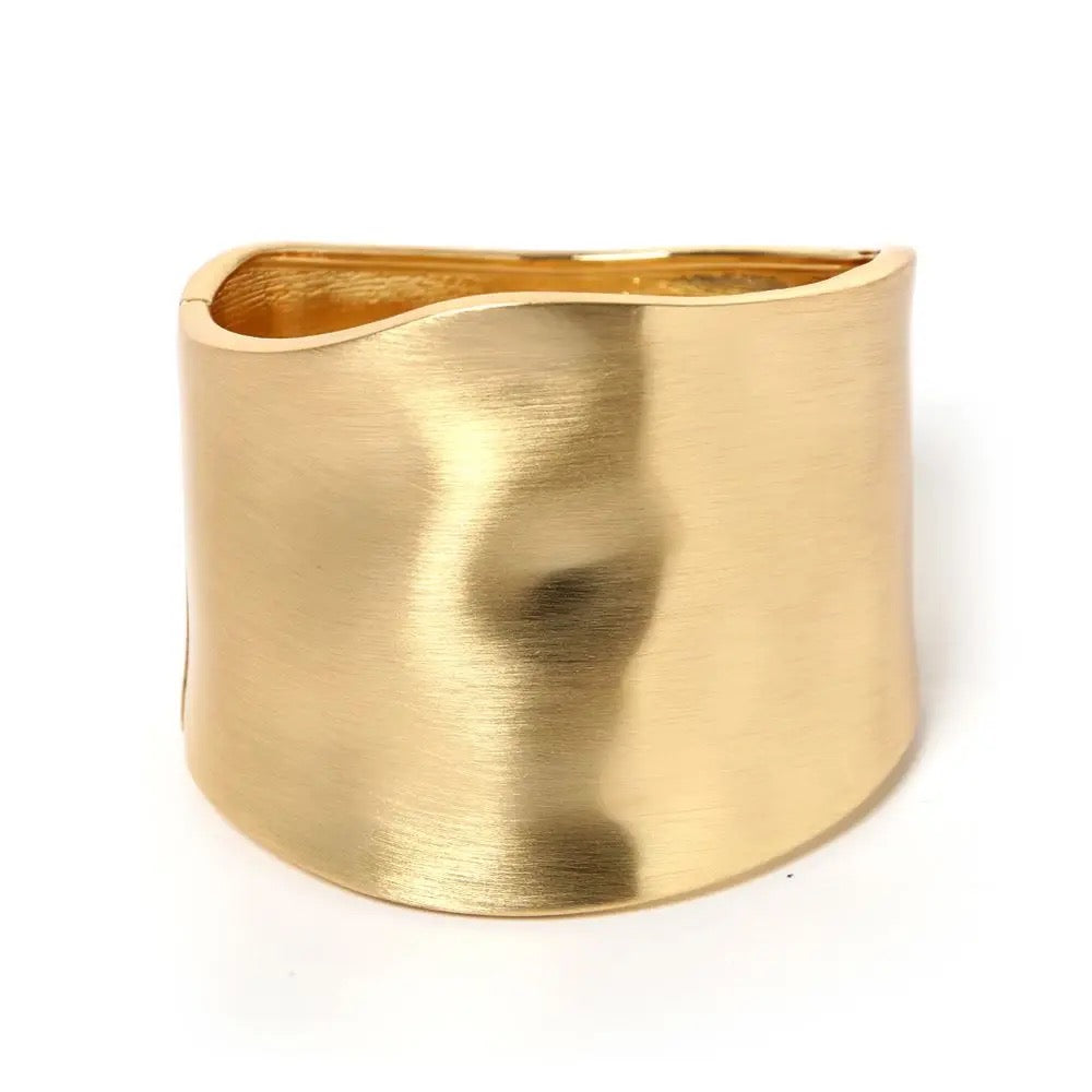 Chunky Solid Cuffs Bracelets
