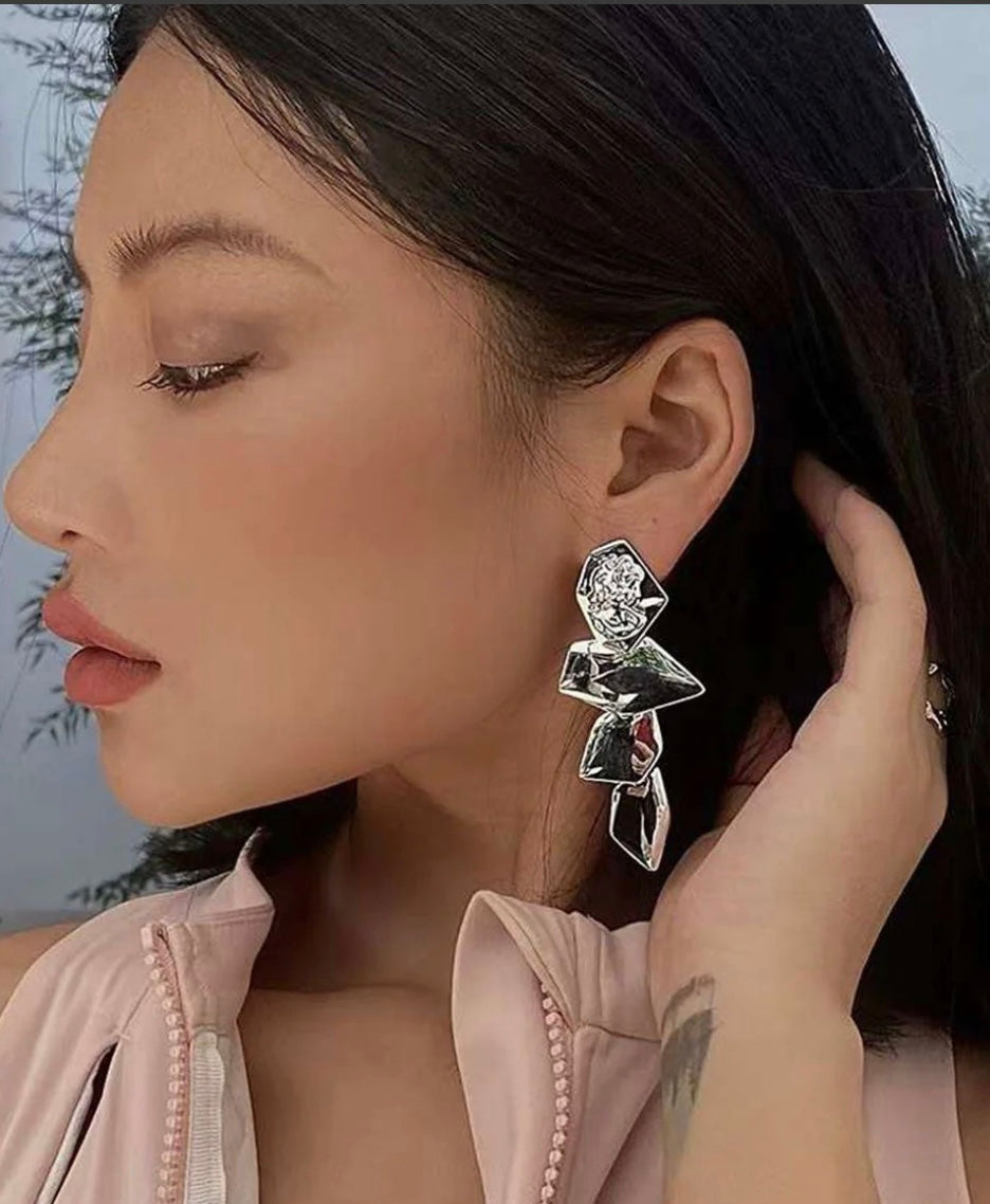 Geometric Glam Earrings