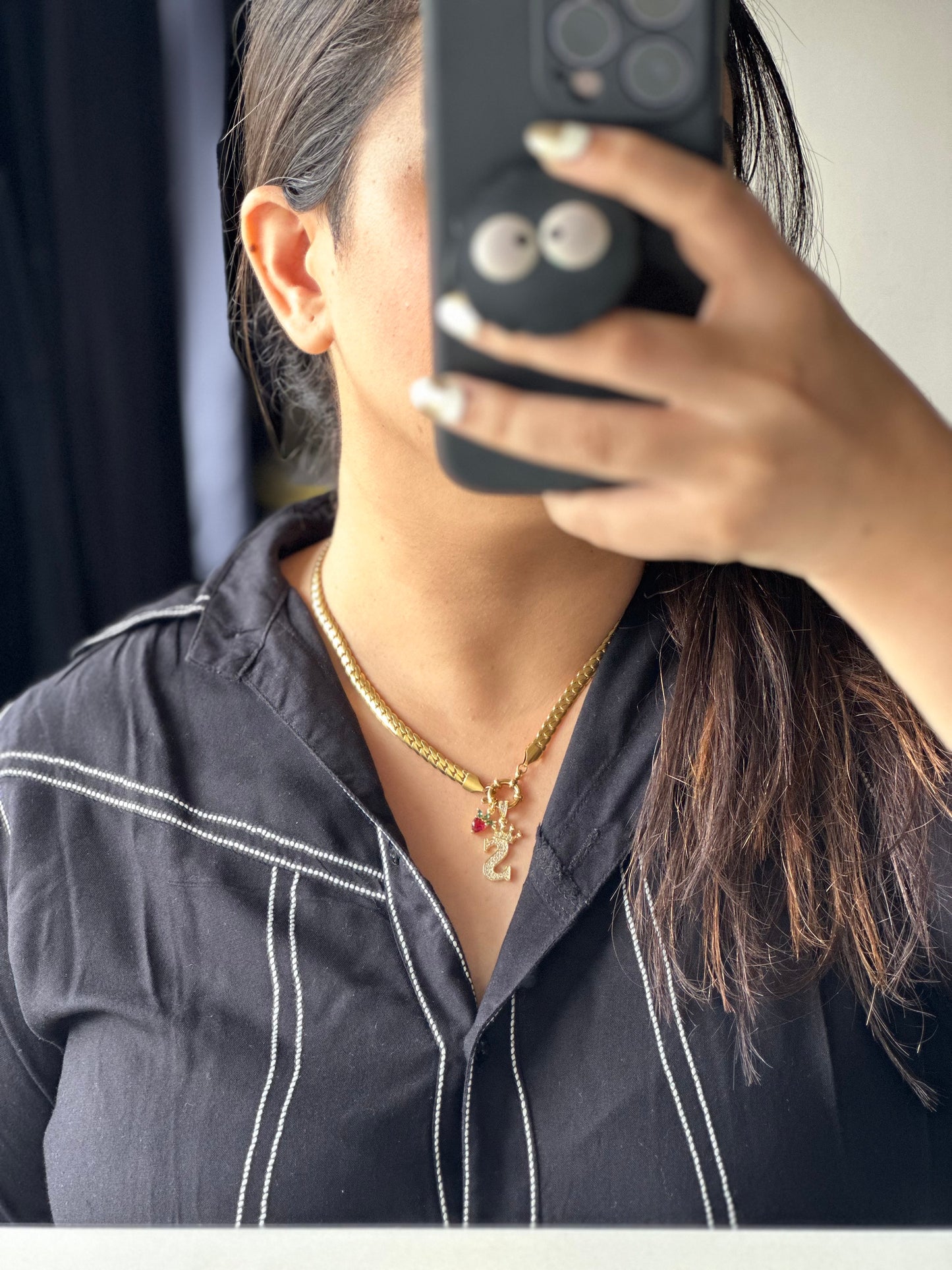 Chunky Charm Necklace-Chose One charm!