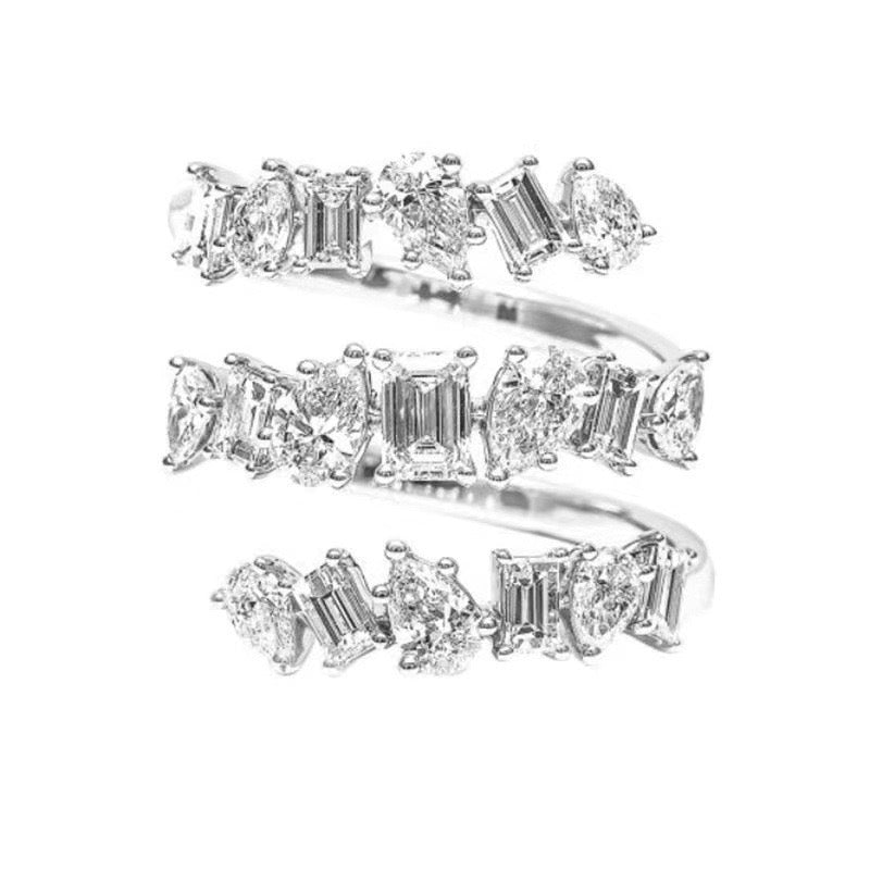 Sovereign Silver Stack Ring