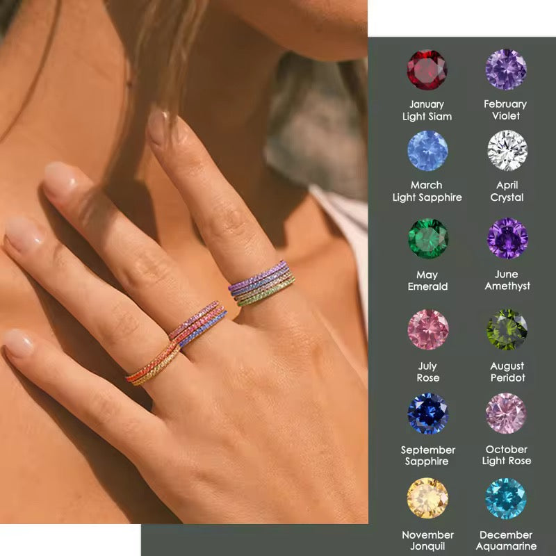 Infinity Stackable Bands/ Rings- Set of 3