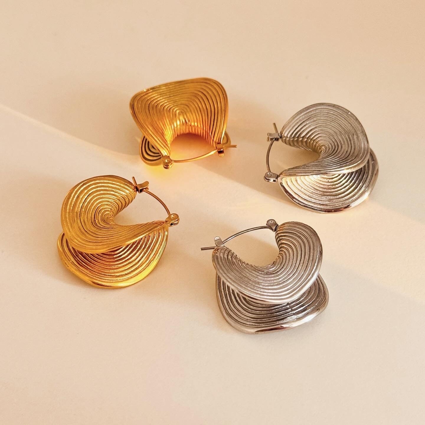 Curved Yet Hollow Hoops