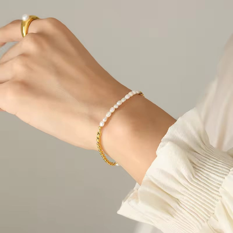 Pearl Swirl Bracelet
