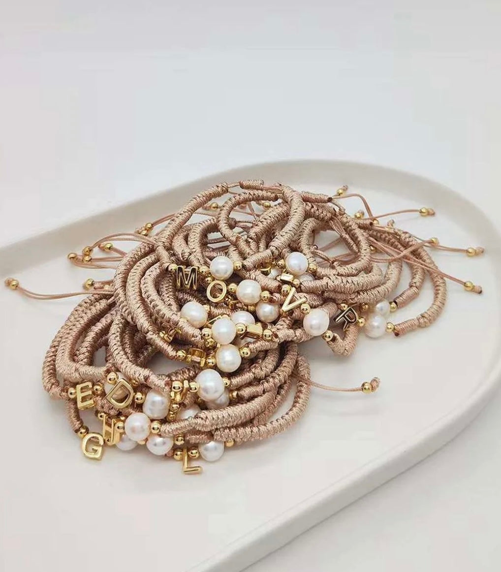 Initial Boho Bracelet