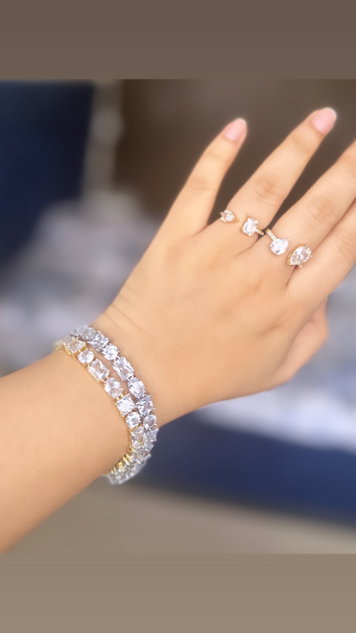 Chunky Tennis Bracelets
