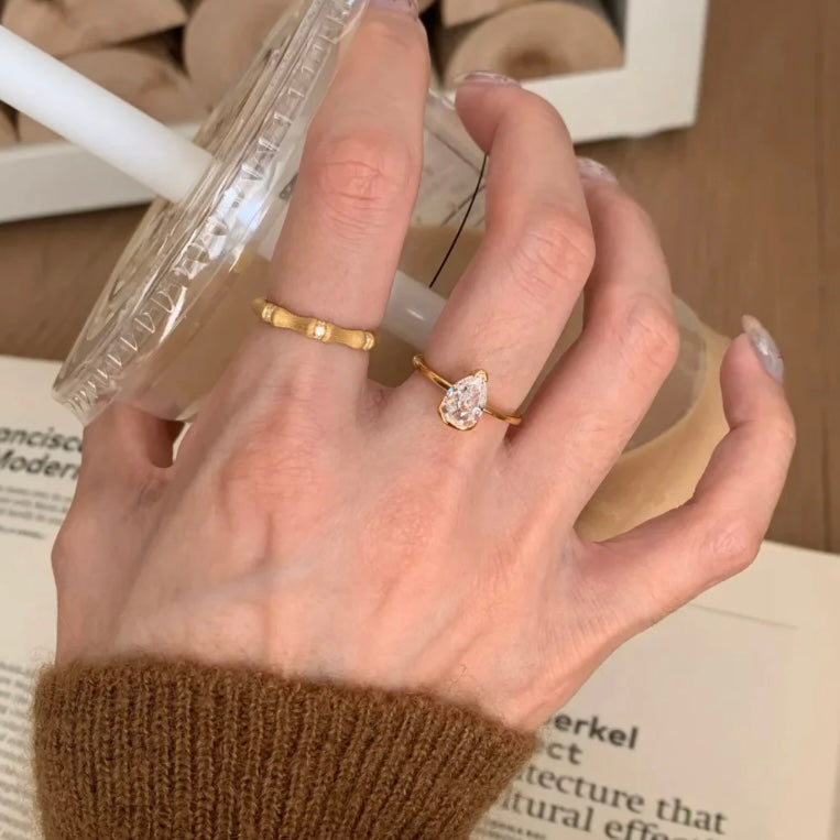 Solitaire SS Rings- 2 Styles