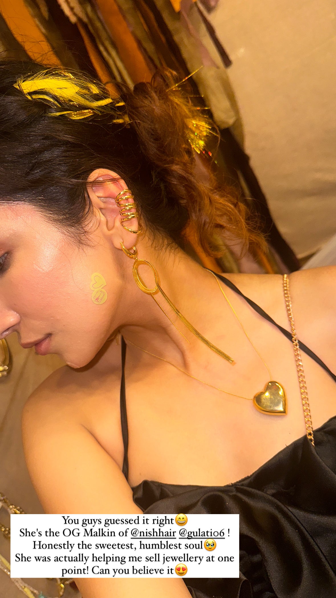 Solid Heart SS Necklace