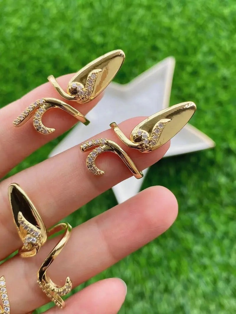 Trending Nail Rings (Single pc)-5 Designs