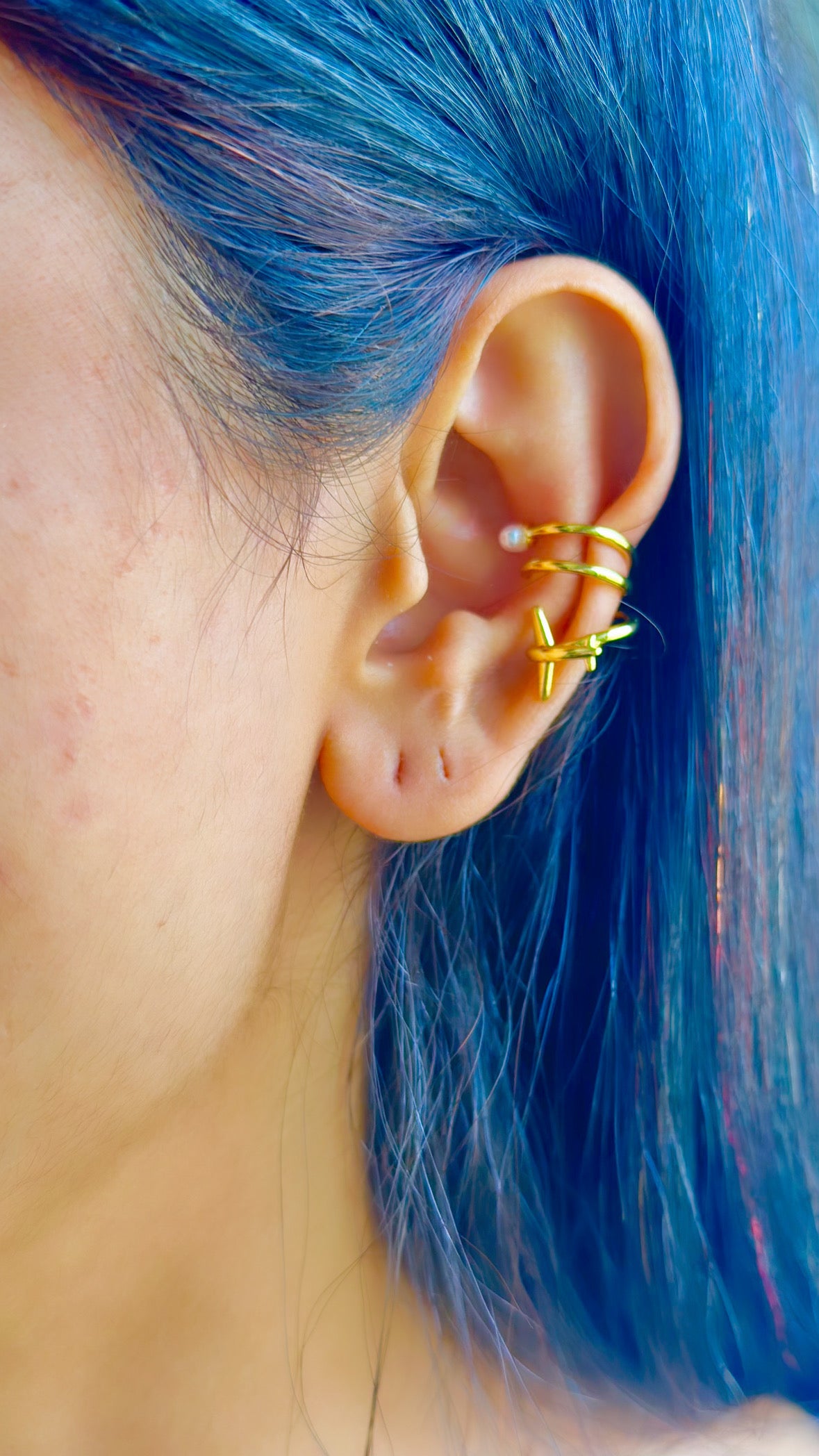 Tiny New Ear Cuff Earrings-Single Piece