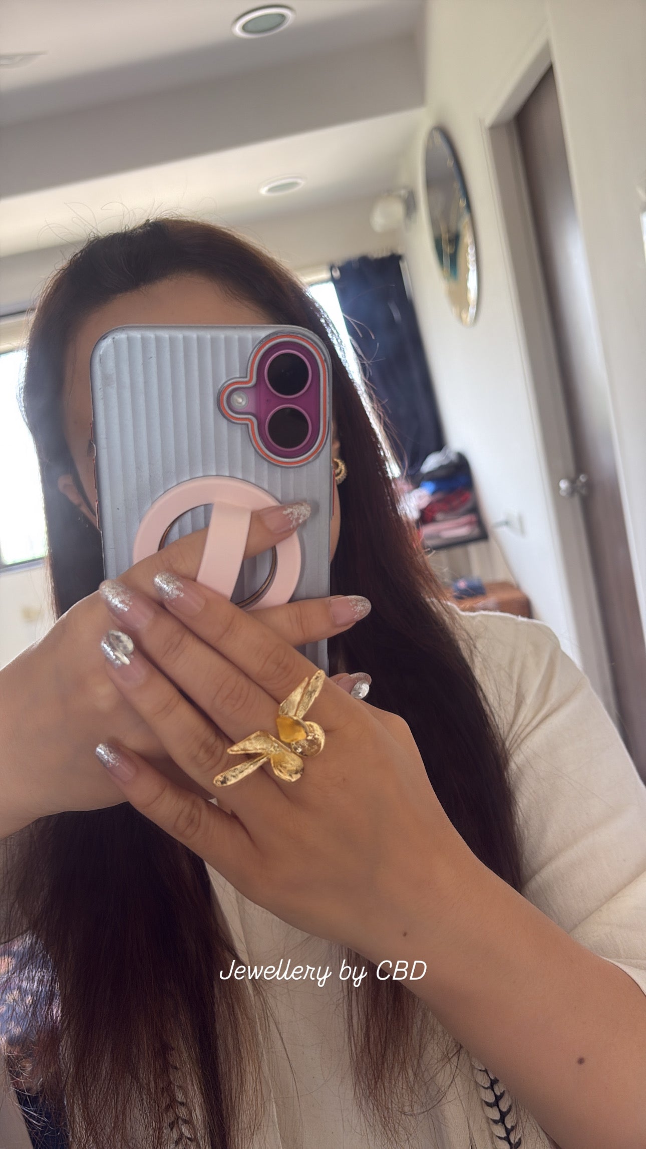 Gold Flutter Ring