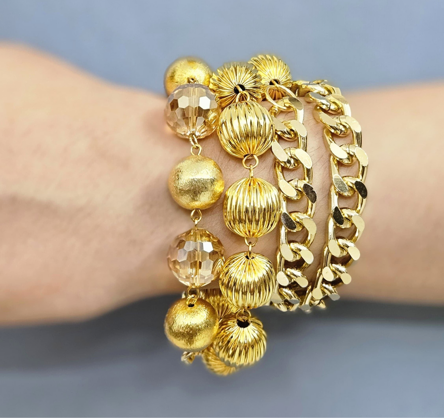 Wrap Around Chunky Bracelet/ Mecklace-2 Designs