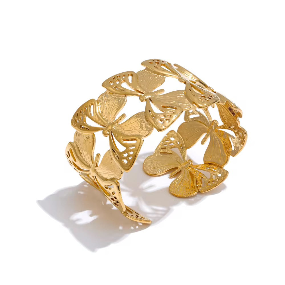 Petal Knows Adjustable Gold Kadas- 2 Designs