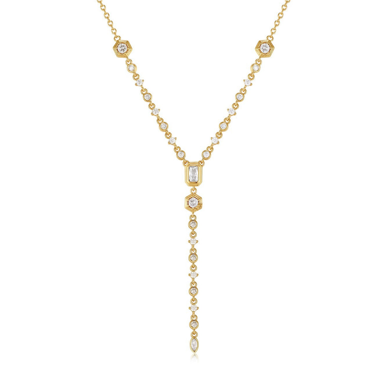 Royal Stone Necklaces Set & Single Options-Gold