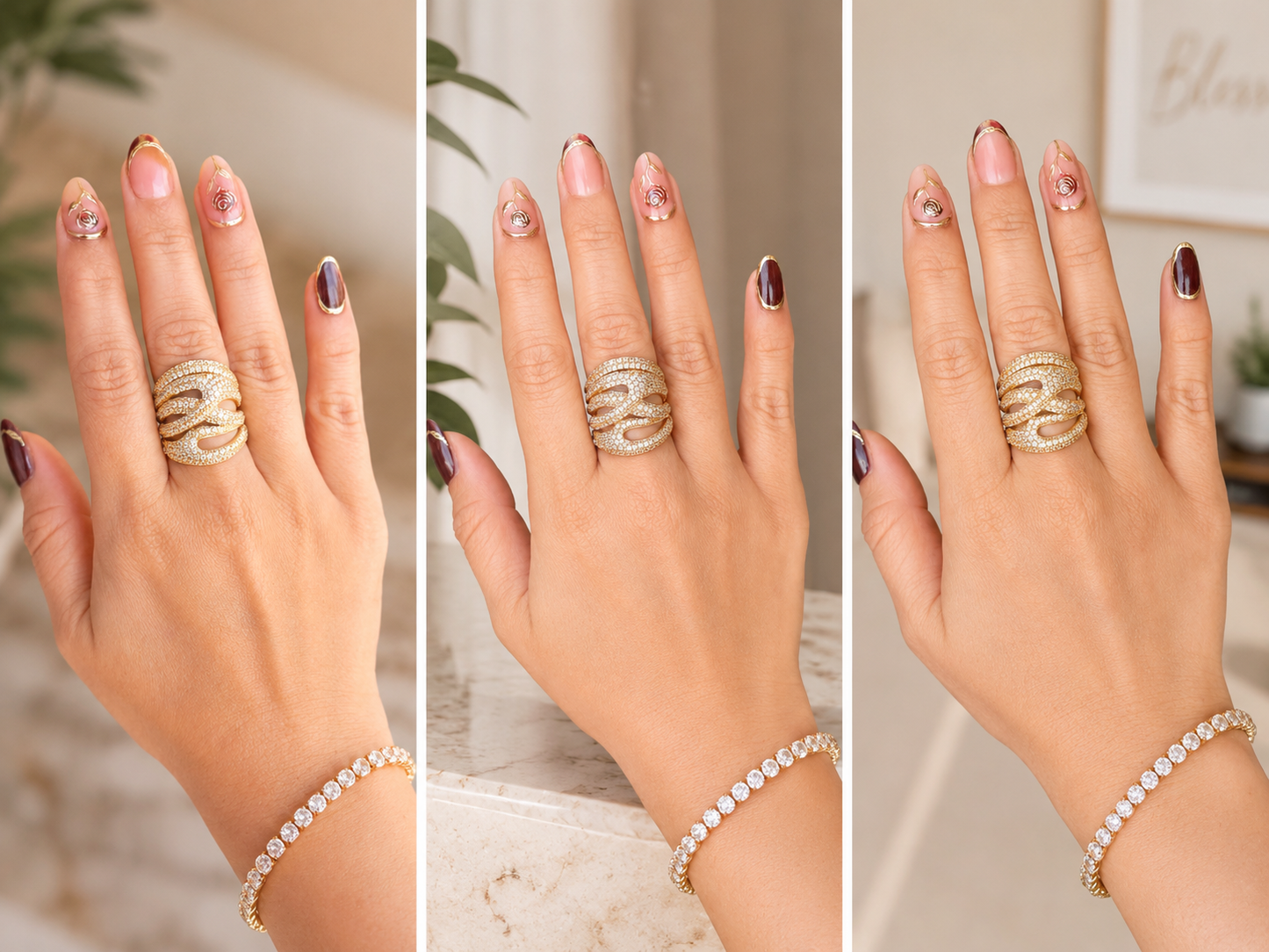 Gold Embrace Ring