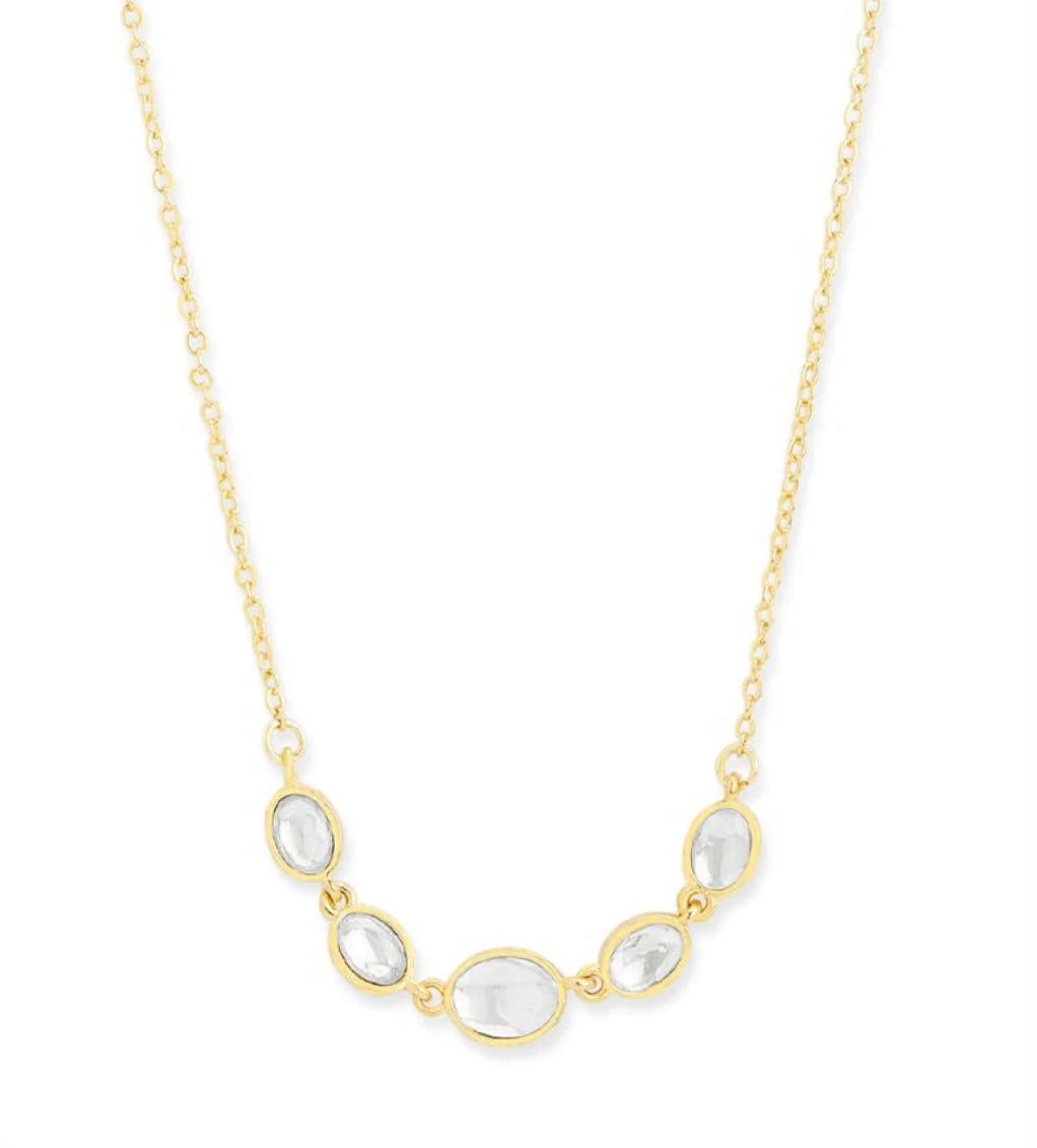 Polki minimal necklace