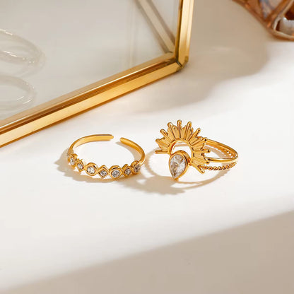 Sunshine 3 Ring Set-Size7/8