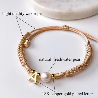 Initial Boho Bracelet