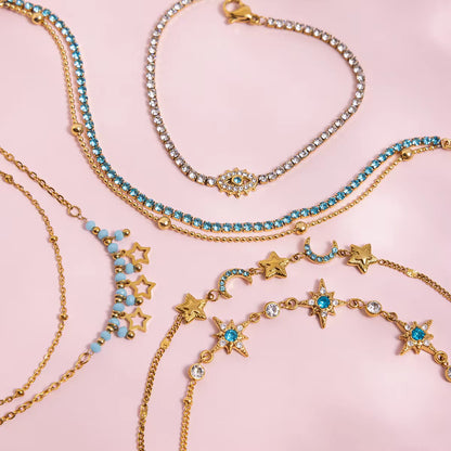 Blue Boho Bracelets-2 Options