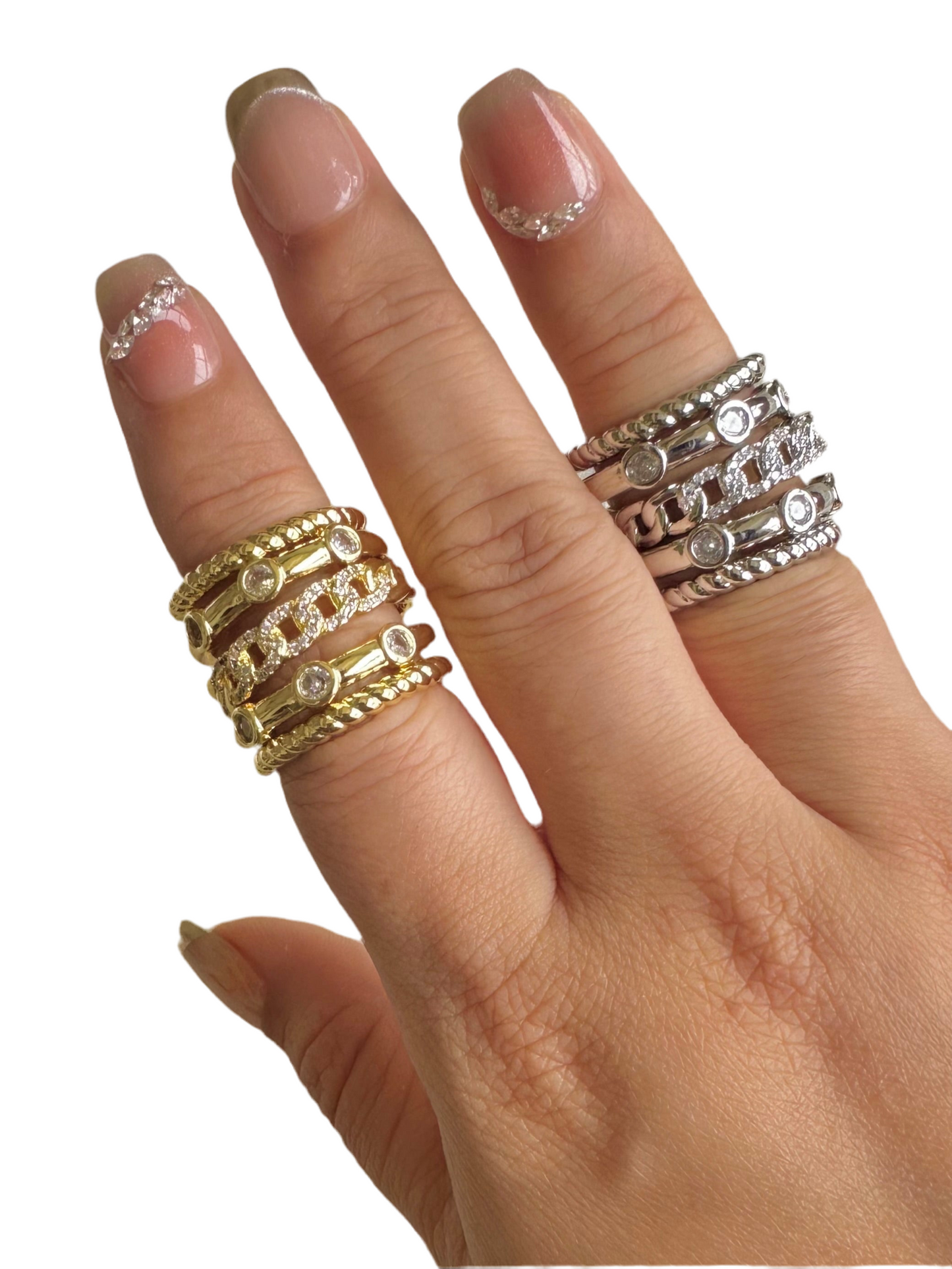 5 Stack Detachable Ring-3 Styles