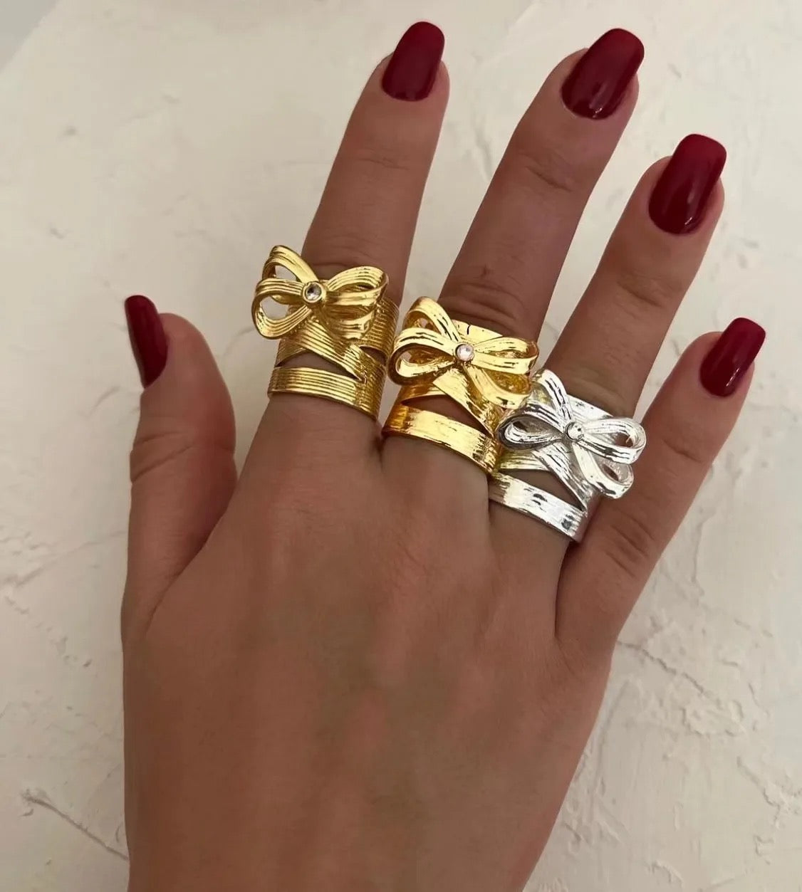 Bow Rings-3 Styles
