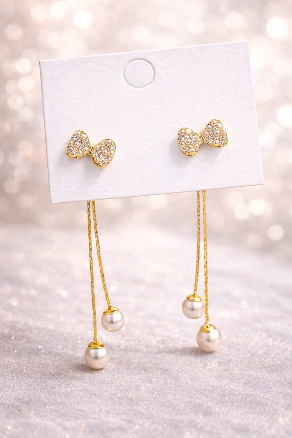 Front & Back Dangler/Stud Earrings-5 Designs