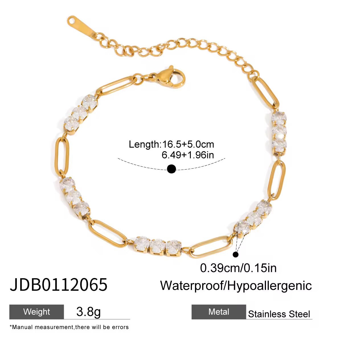 Fancy Tennis Luxe Bracelets-6 Options