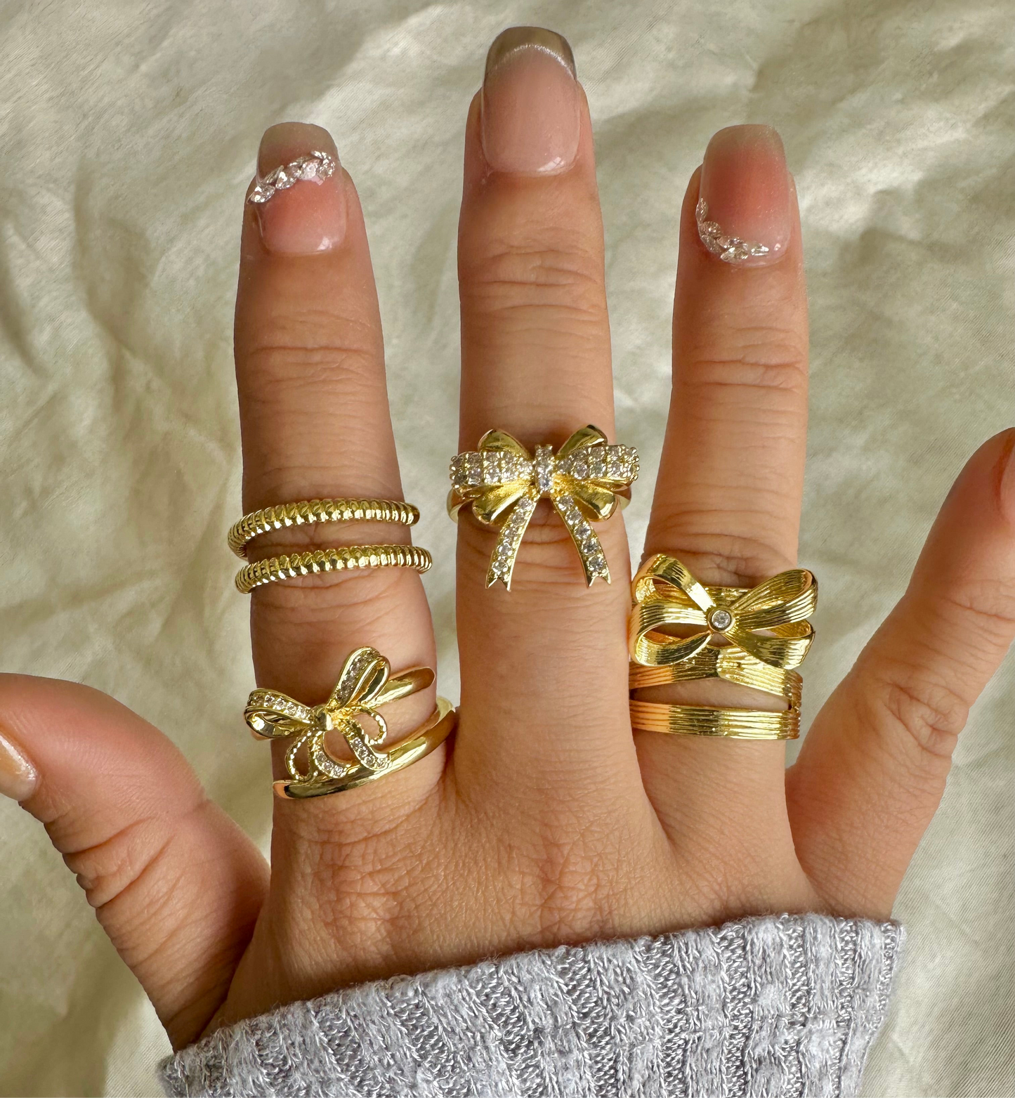 Bow Rings-3 Styles