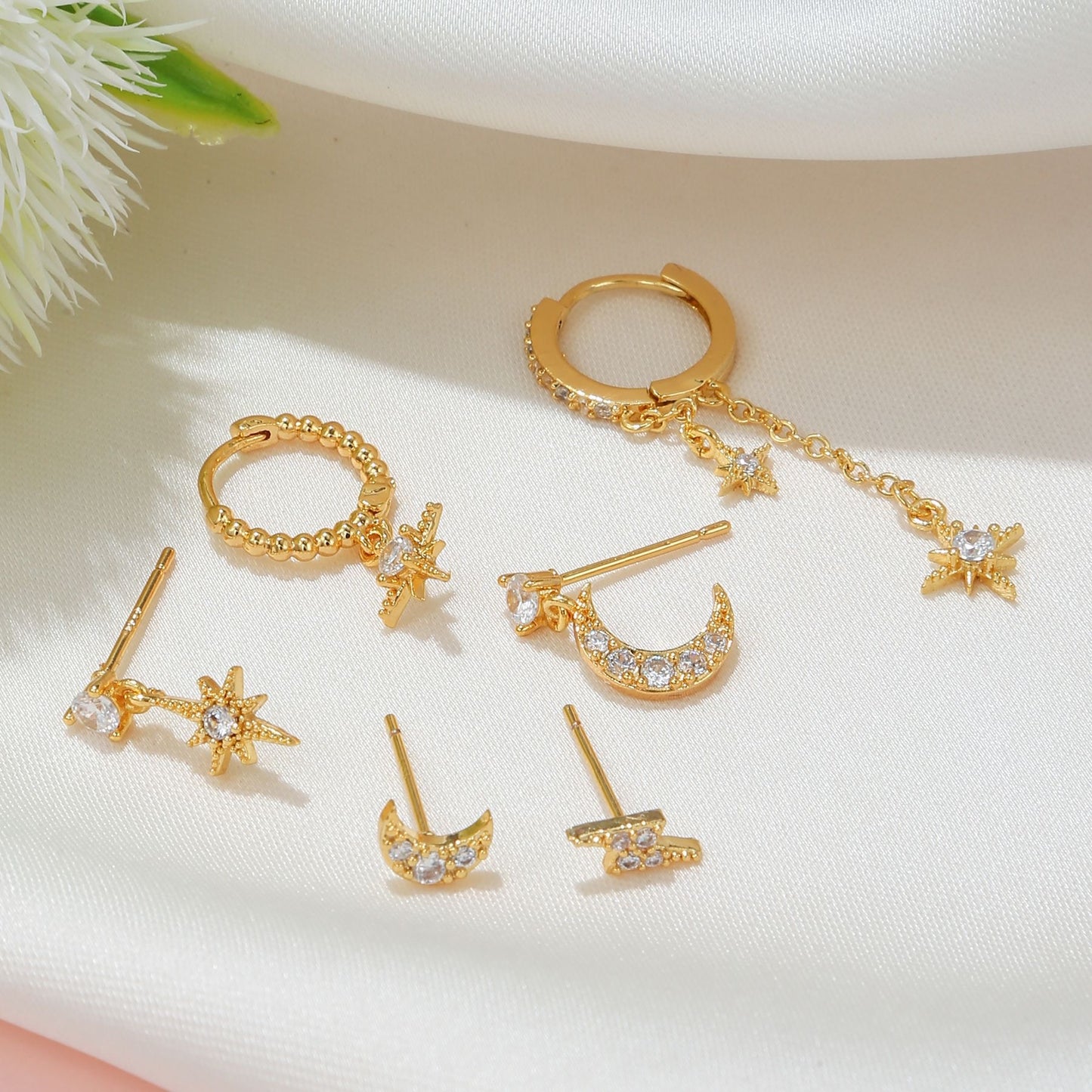 Dainty Multiple Puercing Set