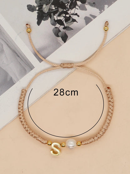 Initial Boho Bracelet