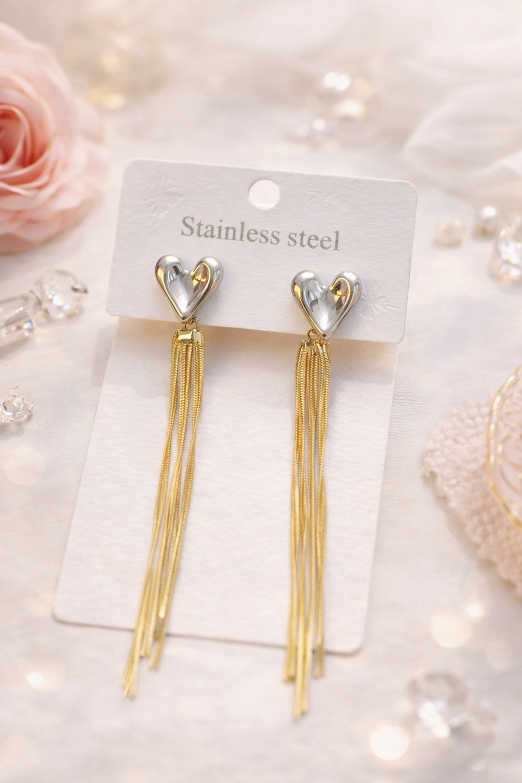 Front & Back Dangler/Stud Earrings-5 Designs