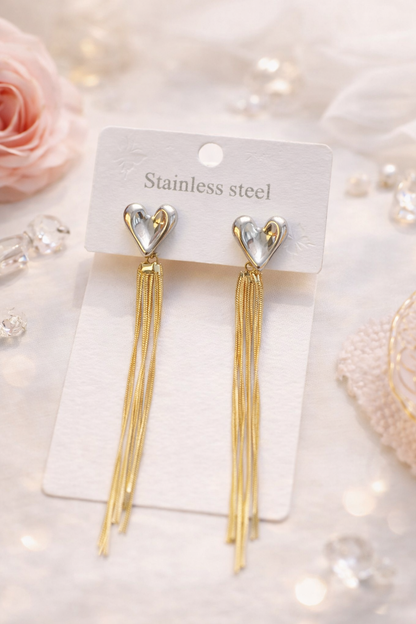 Front & Back Dangler/Stud Earrings-5 Designs