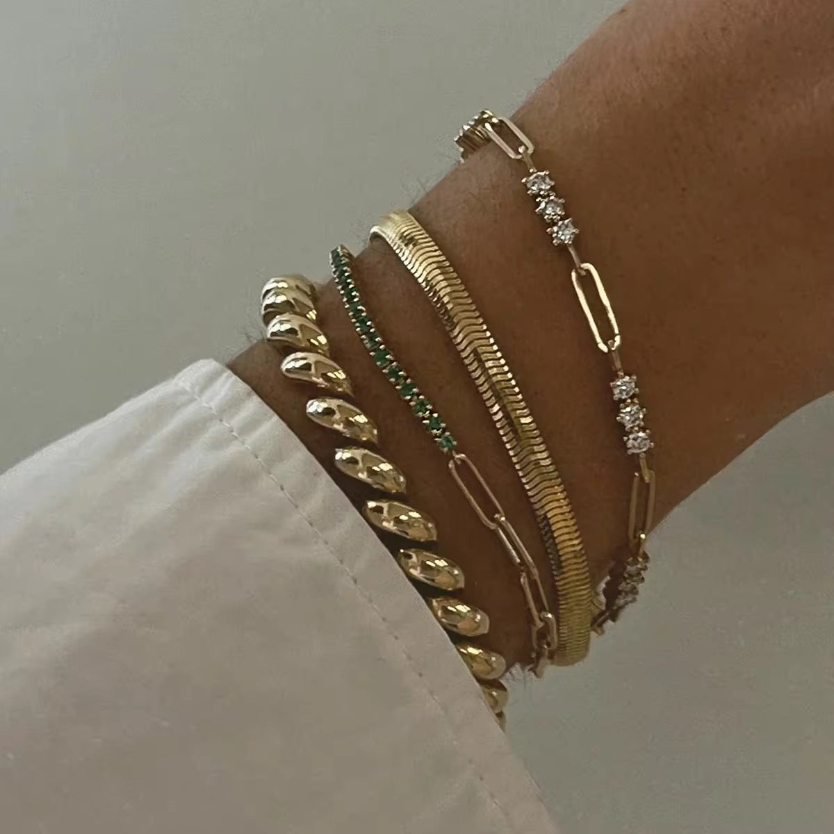 Fancy Tennis Luxe Bracelets-6 Options