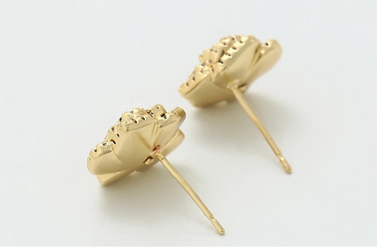 Rose F&B Dangler Earrings