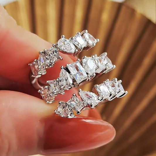 Sovereign Silver Stack Ring