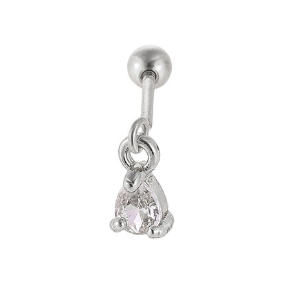 Helix Flat Back Earring-Gold & Silver Options (Single pc)