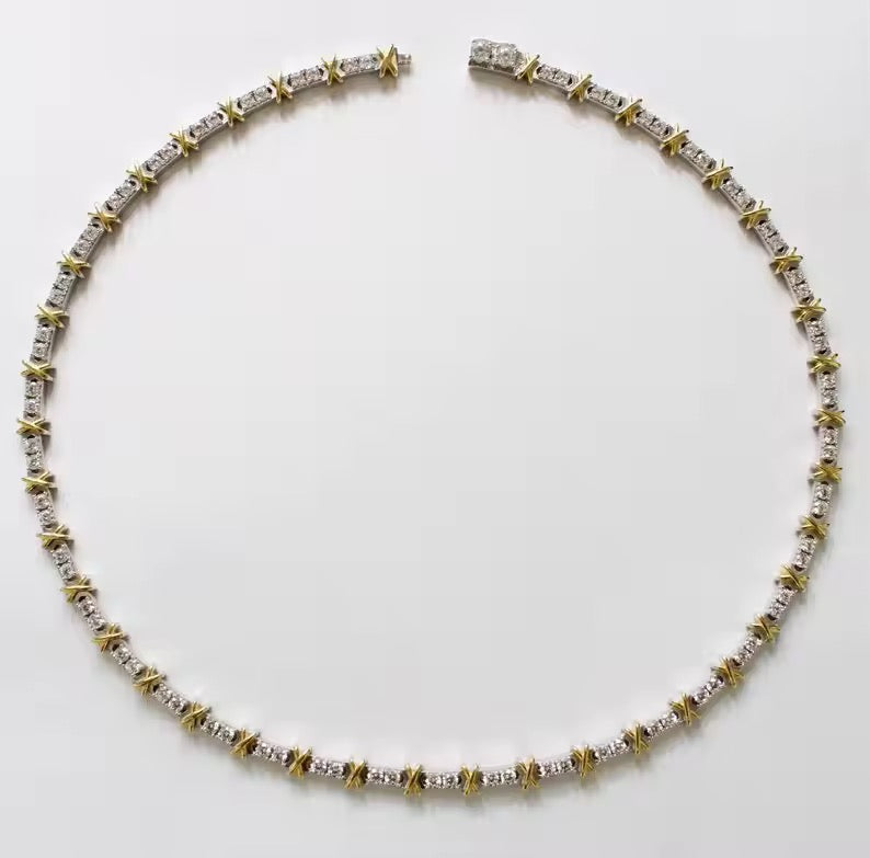 Signature X Luxe Choker Necklace & Earrings Det