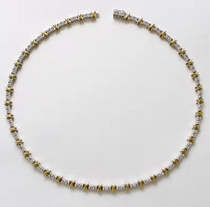 Signature X Luxe Choker Necklace & Earrings Det