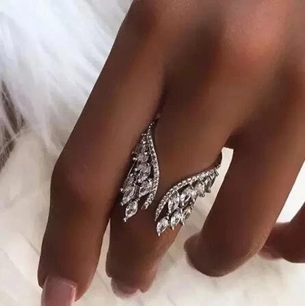Medusa Crown Ring-Silver