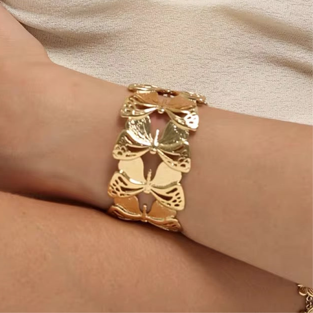 Petal Knows Adjustable Gold Kadas- 2 Designs