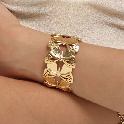Petal Knows Adjustable Gold Kadas- 2 Designs