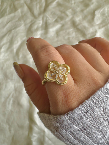 Big Clover Star Ring