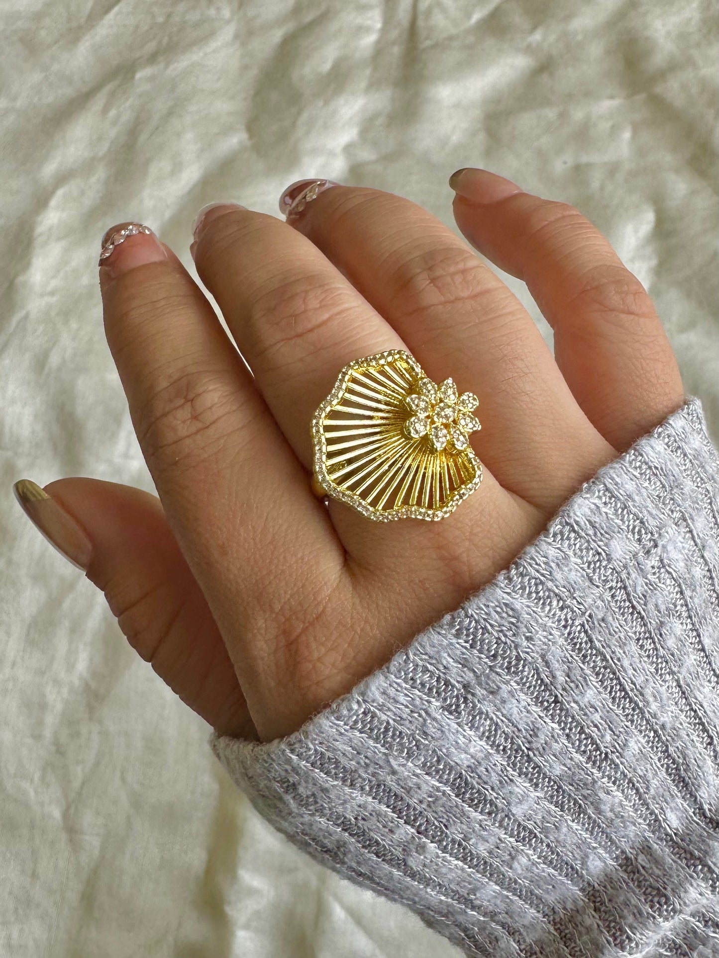 Lotus Flower Ring