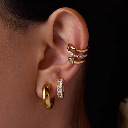 Solid SS Ear Cuffs