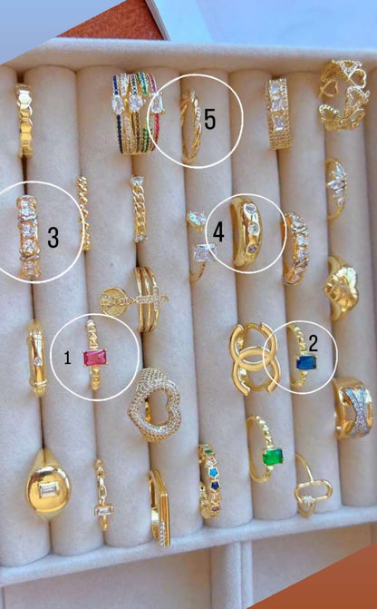 High Quality Dainty Rings-5 Types
