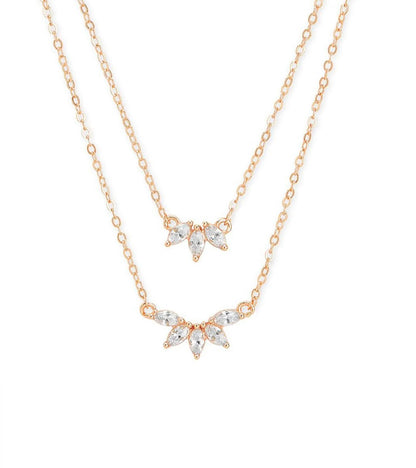 2 Layer Diamond Necklace
