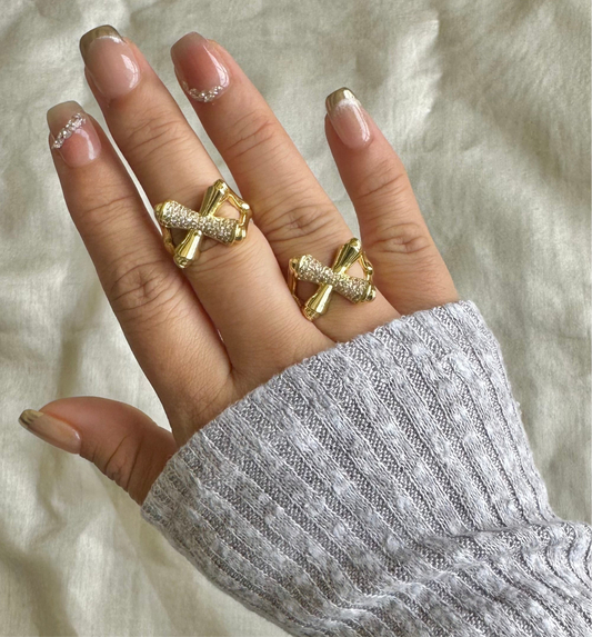 Studded X Ring