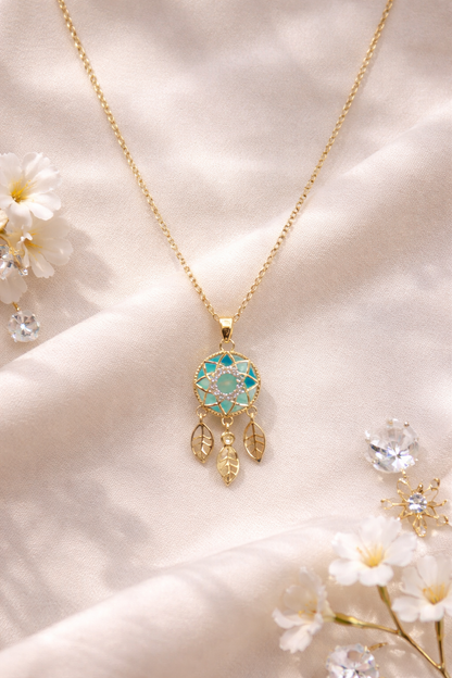 Dainty Dreamcatcher Necklace
