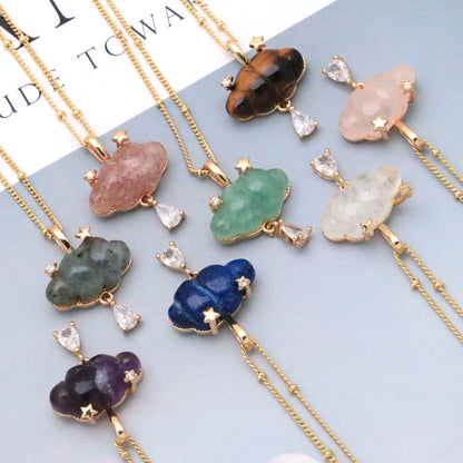Blush Cloud Necklace-5 Colors