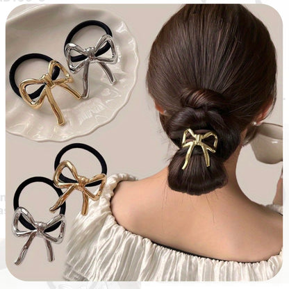 SS Large Gold Hair Ties-2 Styles