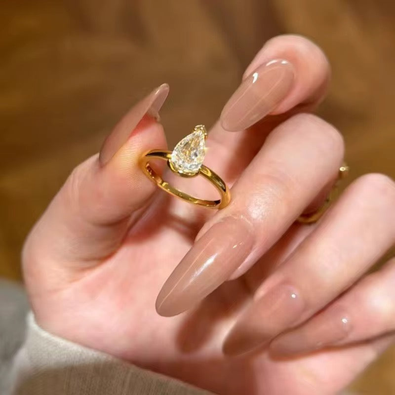 Solitaire SS Rings- 2 Styles